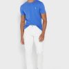 Camisetas Ralph Lauren Essential de cuello redondo para hombre en azul Camisetas Ralph Lauren Essential de cuello redondo para hombre en azul