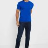 Camisetas Ralph Lauren Essential de cuello redondo para hombre en azul Camisetas Ralph Lauren Essential de cuello redondo para hombre en azul