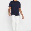 Camisetas Ralph Lauren Essential de cuello redondo para hombre en azul marino
