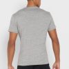 Camisetas Ralph Lauren Essential de cuello redondo para hombre en gris