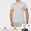 Camisetas Ralph Lauren multicolores de cuello redondo para hombre (paquete de 3) Camisetas Ralph Lauren multicolores de cuello redondo para hombre (paquete de 3)