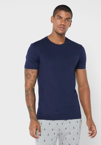 Camisetas Ralph Lauren multicolores de cuello redondo para hombre (paquete de 3) Camisetas Ralph Lauren multicolores de cuello redondo para hombre (paquete de 3)