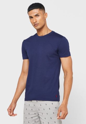 Camisetas Ralph Lauren multicolores de cuello redondo para hombre (paquete de 3) Camisetas Ralph Lauren multicolores de cuello redondo para hombre (paquete de 3)