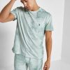 Camisetas verdes de cuello redondo con estampado de Ralph Lauren para hombre Camisetas verdes de cuello redondo con estampado de Ralph Lauren para hombre
