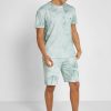 Camisetas verdes de cuello redondo con estampado de Ralph Lauren para hombre Camisetas verdes de cuello redondo con estampado de Ralph Lauren para hombre