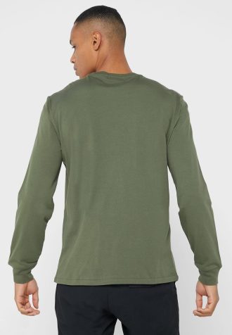 Camisetas verdes de cuello redondo con gráficos de Ralph Lauren para hombre Camisetas verdes de cuello redondo con gráficos de Ralph Lauren para hombre