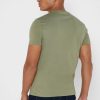 Camisetas verdes de cuello redondo con logo en el pecho de Ralph Lauren para hombre