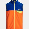 Chaleco polar cepillado con bloques de color multicolor de Ralph Lauren para hombre Chaleco polar cepillado con bloques de color multicolor de Ralph Lauren para hombre