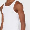 Chaleco Ralph Lauren Essential de cuello redondo blanco para hombre