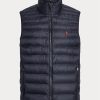 Chaleco Ralph Lauren plegable para hombre, color azul marino Chaleco Ralph Lauren plegable para hombre, color azul marino