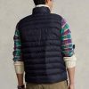 Chaleco Ralph Lauren plegable para hombre, color azul marino Chaleco Ralph Lauren plegable para hombre, color azul marino