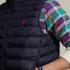 Chaleco Ralph Lauren plegable para hombre, color azul marino Chaleco Ralph Lauren plegable para hombre, color azul marino