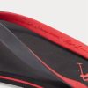 Chanclas Ralph Lauren Bolt Pony para hombre, color negro y rojo Chanclas Ralph Lauren Bolt Pony para hombre, color negro y rojo