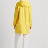 Chaqueta impermeable con capucha Ralph Lauren para mujer, color amarillo