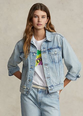 Chaqueta vaquera Ralph Lauren azul para mujer