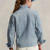 Chaqueta vaquera Ralph Lauren Micro-Check índigo para hombre Chaqueta vaquera Ralph Lauren Micro-Check índigo para hombre