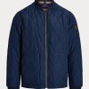 Chaquetas bomber acolchadas Ralph Lauren azules para hombre Chaquetas bomber acolchadas Ralph Lauren azules para hombre