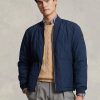 Chaquetas bomber acolchadas Ralph Lauren azules para hombre Chaquetas bomber acolchadas Ralph Lauren azules para hombre