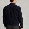 Chaquetas bomber de ante Ralph Lauren para hombre en color azul marino Chaquetas bomber de ante Ralph Lauren para hombre en color azul marino