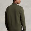 Chaquetas bomber de punto doble Ralph Lauren en color oliva para hombre Chaquetas bomber de punto doble Ralph Lauren en color oliva para hombre