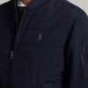 Chaquetas bomber híbridas Ralph Lauren para hombre en azul marino Chaquetas bomber híbridas Ralph Lauren para hombre en azul marino