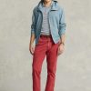 Chaquetas con capucha de cambray índigo Ralph Lauren para hombre en azul