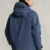 Chaquetas con capucha de sarga azul Ralph Lauren para hombre Chaquetas con capucha de sarga azul Ralph Lauren para hombre