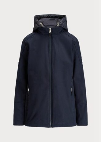 Chaquetas con capucha Ralph Lauren para mujer en color azul marino