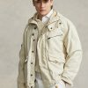 Chaquetas con capucha y diseño de espiga de Ralph Lauren para hombre en color crema Chaquetas con capucha y diseño de espiga de Ralph Lauren para hombre en color crema