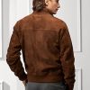 Chaquetas de ante Ralph Lauren Hayworth marrones para hombre Chaquetas de ante Ralph Lauren Hayworth marrones para hombre