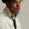 Chaquetas de camionero blancas con bordado de oso Polo Ralph Lauren para hombre Chaquetas de camionero blancas con bordado de oso Polo Ralph Lauren para hombre
