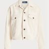 Chaquetas de camionero blancas Ralph Lauren The New Denim Project para mujer