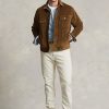 Chaquetas de camionero de pana elástica Ralph Lauren de color marrón para hombre Chaquetas de camionero de pana elástica Ralph Lauren de color marrón para hombre