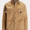 Chaquetas de campo con forro de lana Ralph Lauren para hombre en color caqui Chaquetas de campo con forro de lana Ralph Lauren para hombre en color caqui