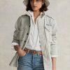 Chaquetas de campo grises Ralph Lauren Polo x FEED para mujer Chaquetas de campo grises Ralph Lauren Polo x FEED para mujer