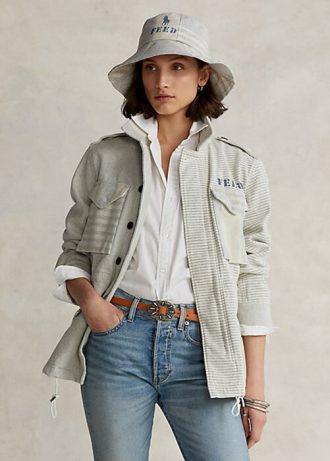 Chaquetas de campo grises Ralph Lauren Polo x FEED para mujer Chaquetas de campo grises Ralph Lauren Polo x FEED para mujer