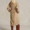 Chaquetas de campo largas con capucha amarillas de Ralph Lauren para mujer Chaquetas de campo largas con capucha amarillas de Ralph Lauren para mujer