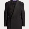 Chaquetas de esmoquin negras de jacquard Ralph Lauren Gregory para mujer Chaquetas de esmoquin negras de jacquard Ralph Lauren Gregory para mujer