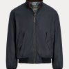 Chaquetas de hule Ralph Lauren para hombre en azul marino
