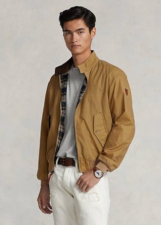 Chaquetas de hule Ralph Lauren para hombre en color caqui