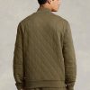 Chaquetas de jersey de lujo acolchadas Ralph Lauren para hombre en color oliva Chaquetas de jersey de lujo acolchadas Ralph Lauren para hombre en color oliva