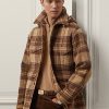 Chaquetas de lana a cuadros Ralph Lauren Nichols para hombre, color marrón Chaquetas de lana a cuadros Ralph Lauren Nichols para hombre, color marrón