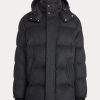 Chaquetas de plumón de mezcla de lana Ralph Lauren Cameron para hombre, color negro Chaquetas de plumón de mezcla de lana Ralph Lauren Cameron para hombre, color negro