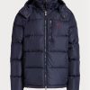 Chaquetas de plumón impermeables Ralph Lauren para hombre en color azul marino Chaquetas de plumón impermeables Ralph Lauren para hombre en color azul marino