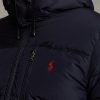 Chaquetas de plumón impermeables Ralph Lauren para hombre en color azul marino