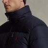 Chaquetas de plumón impermeables Ralph Lauren para hombre en color azul marino