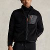 Chaquetas de polar Ralph Lauren Pile para hombre, color negro Chaquetas de polar Ralph Lauren Pile para hombre, color negro