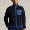 Chaquetas de polar Ralph Lauren Pile para hombre en azul marino Chaquetas de polar Ralph Lauren Pile para hombre en azul marino