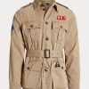 Chaquetas de sarga con cinturón Ralph Lauren para hombre en color marrón Chaquetas de sarga con cinturón Ralph Lauren para hombre en color marrón