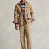 Chaquetas de sarga con cinturón Ralph Lauren para hombre en color marrón Chaquetas de sarga con cinturón Ralph Lauren para hombre en color marrón
